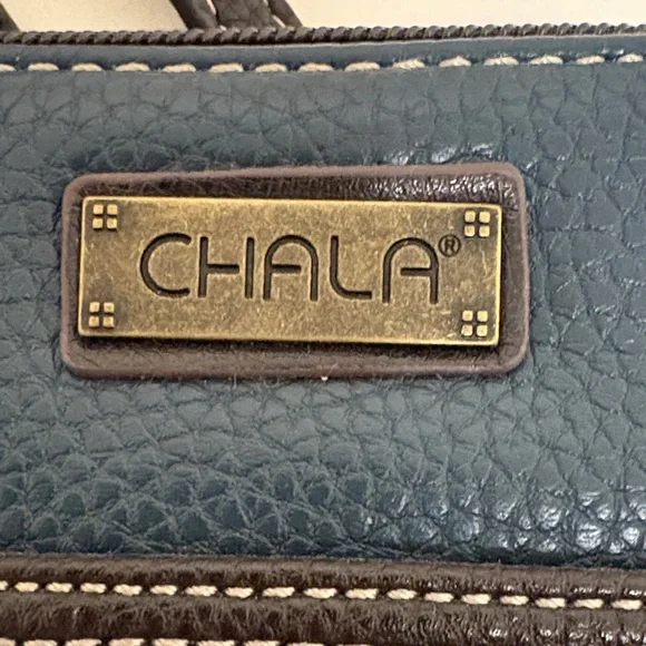 Chala Navy Crossbody Bag with Horse Patch - Picture 3 of 5